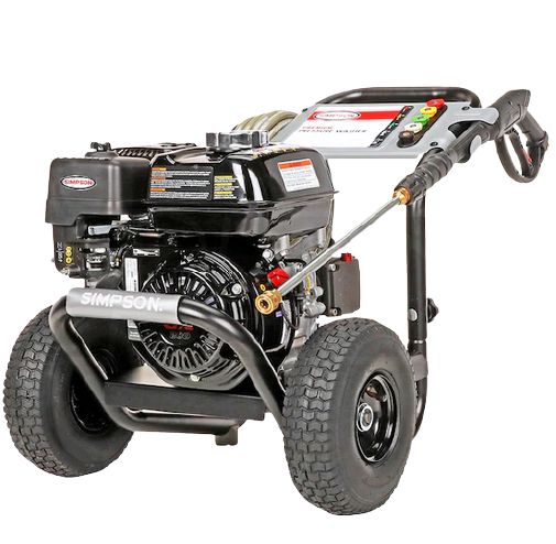Simpson PowerShot Professional 3300 PSI Gas-Cold Water Pressure Washer AAA Pump Honda GX200 Engine Factory Serviced