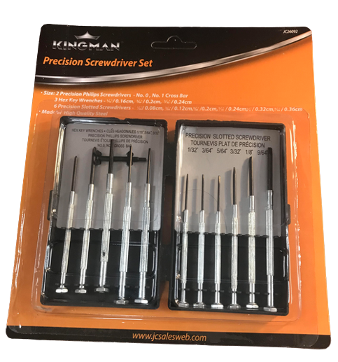 Kingman Precision 11pc Screwdriver Set