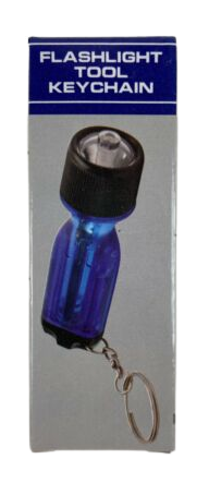 Flashlight Tool Keychain Colors May Vary