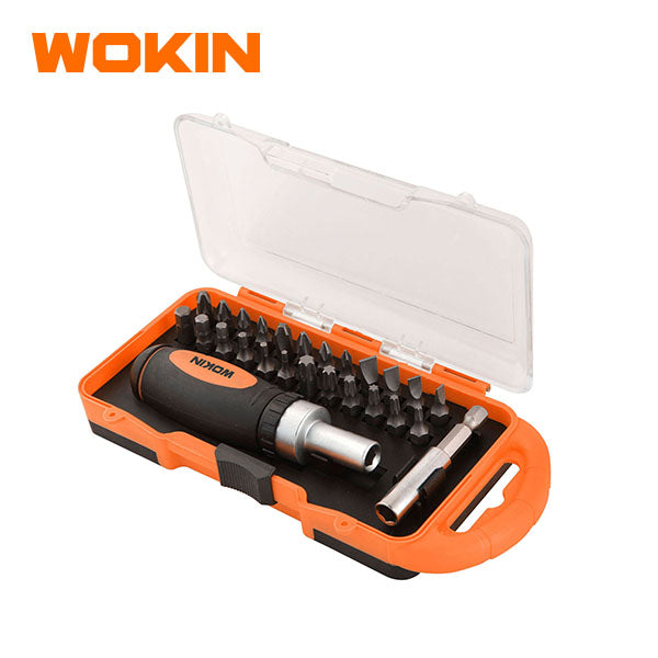 Wokin 26 Piece Bit Set with Handle