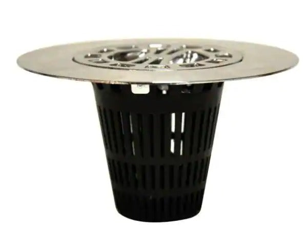 DANCO Hair Catcher for Shower Drain in Chrome *DAMAGED BOX*