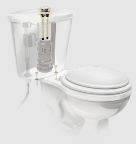 800P-48GB REPLACEMENT DUAL FLUSH BUTTONS FOR GLACIER BAY *DAMAGED BOX*