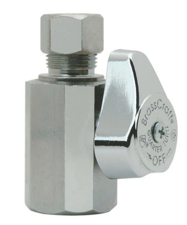 BRASSCRAFT Stop Str1/2F3/8Cp Chrome *DAMAGED BOX*