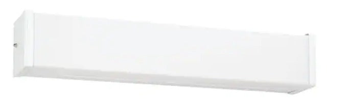 Sea Gull Lighting Multi-Volt 2-Light White Ceiling and Wall Mount Vanity Light *Damaged Box*