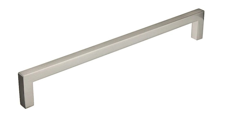 Richelieu Lambton 8-13/16-in Center to Center Brushed Nickel Rectangular Handle Drawer Pulls *DAMAGED BOX*
