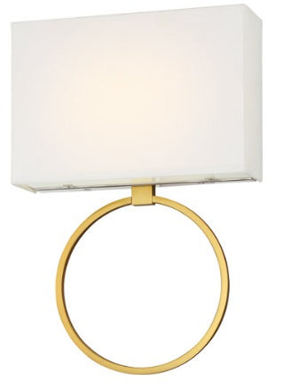 Minka-Lavery Chassell LED 13 inch Painted Honey Gold/Polish ADA Wall Sconce Wall Light *Damaged Box*