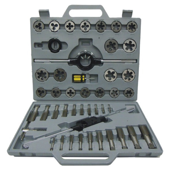 45 Piece Tap and Die Set Tungsten Steel Metric