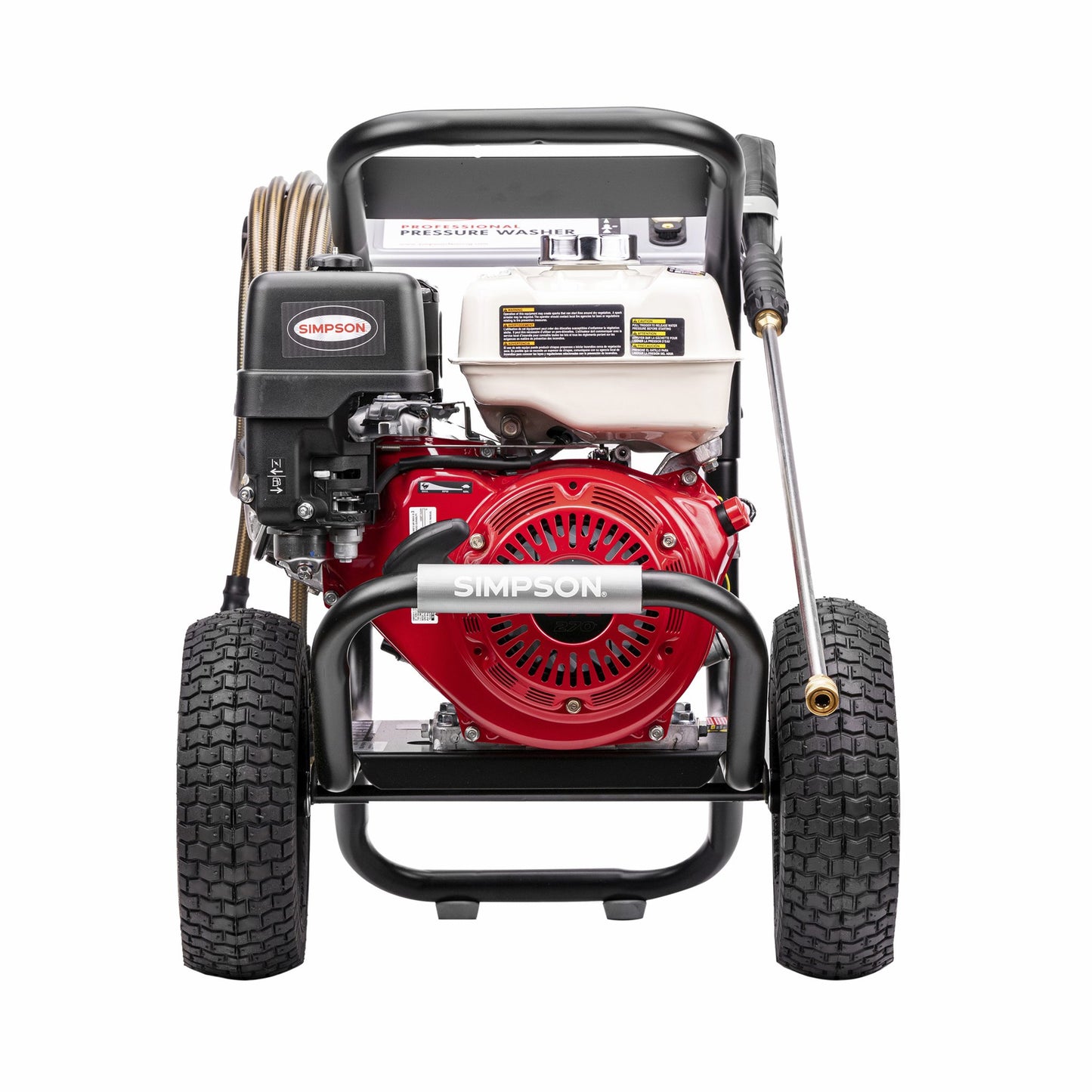 Simpson 4000 PSI at 3.5 GPM Honda GX270 with AAA Triplex Pump Cold Water Professional Gas Pressure Washer Factory Serviced