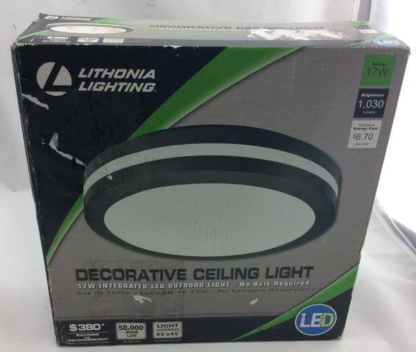 Bronze Outdoor Integrated LED Decorative Flush Mount-Lighting-Tool Mart Inc.