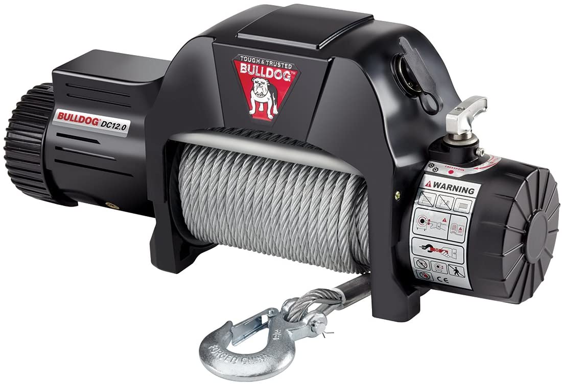 Bulldog Winch 12000 Pound Eletric Utility Out Of Stock 2-23-21