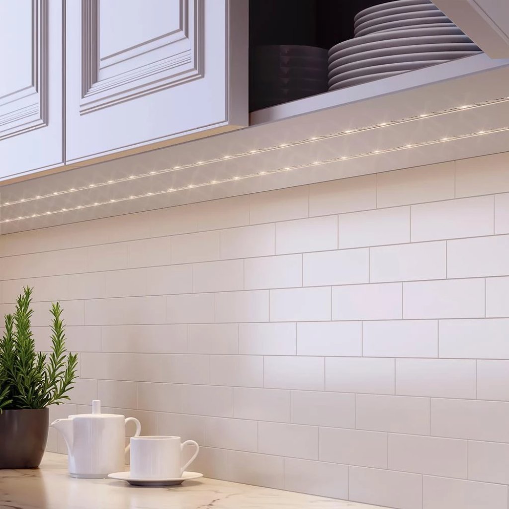 Commercial Electric 8 ft. Color Changing LED Flexible Tape Under Cabinet Light with Wireless Remote Damaged Box-light-Tool Mart Inc.