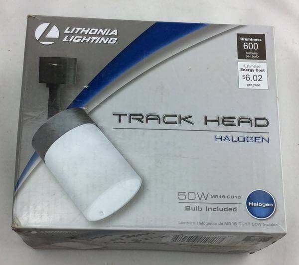 Cylinder Glass 1-Light Oil-Rubbed Bronze Track Lighting Head Damaged Box-Lighting-Tool Mart Inc.