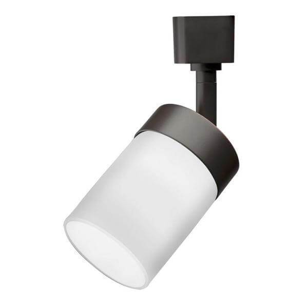 Cylinder Glass 1-Light Oil-Rubbed Bronze Track Lighting Head Damaged Box-Lighting-Tool Mart Inc.