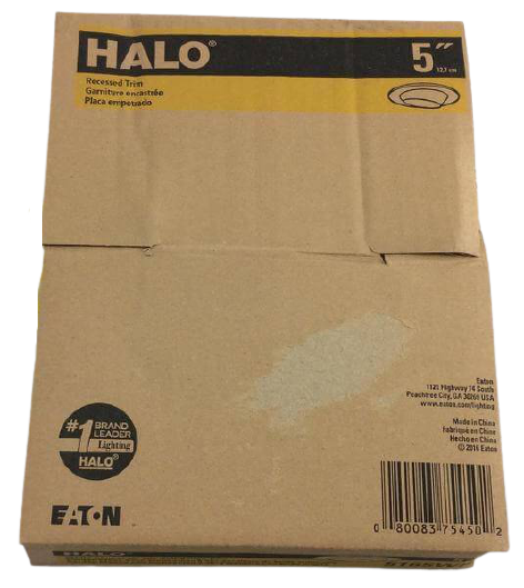 Halo E26 Series 5 inch White Recessed Ceiling Light Self Flanged Adjustable Gimbal with 25 Degree Tilt