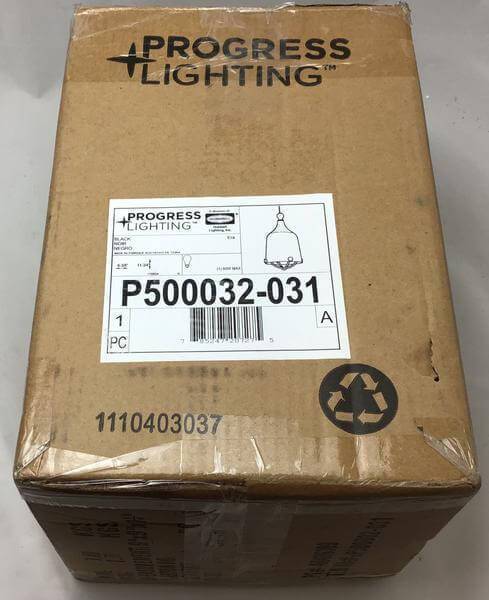 Era Collection 1 -Light Black Pendant Damaged Box-Lighting-Tool Mart Inc.