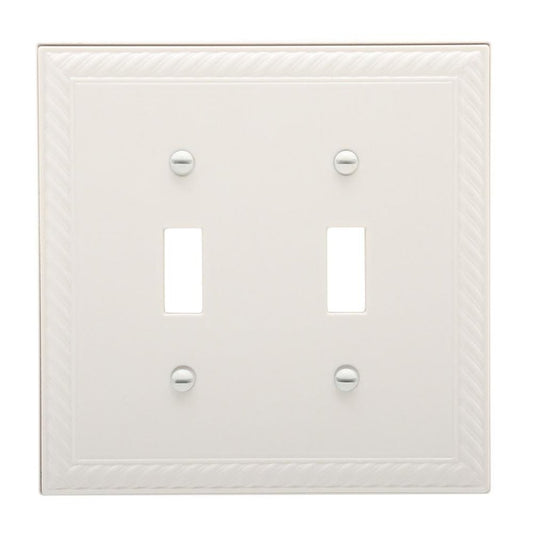 Hampton Bay Cassidy White Finish Switch Cover Damaged Box