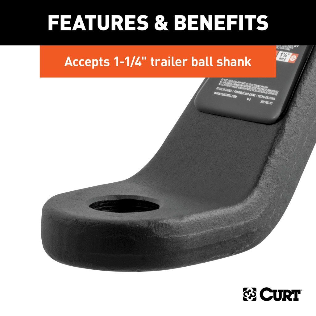 Industrial Duty Forged Ball Mount Shank
