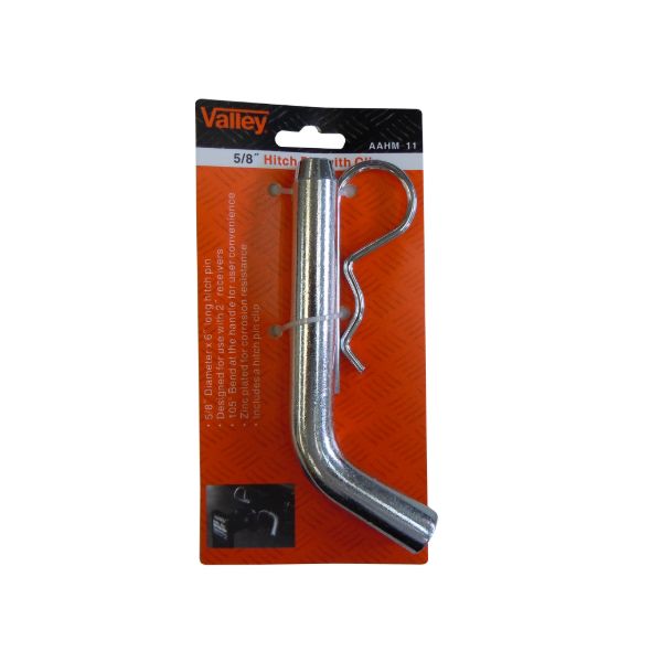 Valley 5/8 Inch Hitch Pin With Clip
