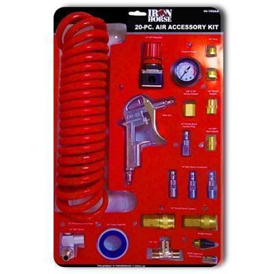 Iron Horse 20 PC. Air Accessory Kit-air tool accessories-Tool Mart Inc.