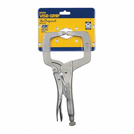 Irwin 11 Inch Locking C Clamp with 4 Inch Jaw