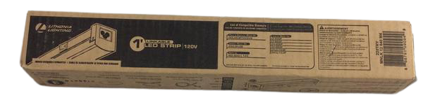 Lithonia Lighting Linkable One Foot White LED 4000K Strip LGT Damaged Box