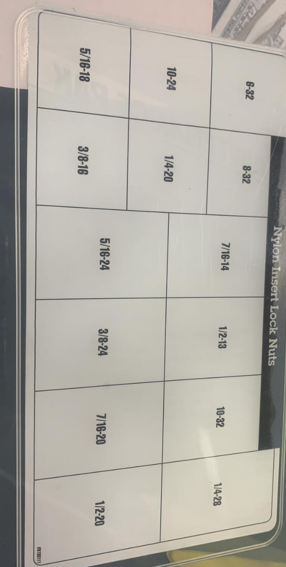 Lock Nut Set 162 Piece Assortment-hardware-Tool Mart Inc.