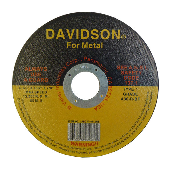 Metal Cut Off Wheel 4.5 Inch