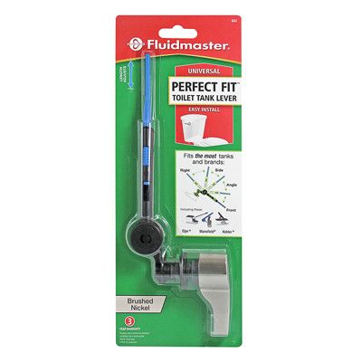 Fluidmaster Perfect Fit Tank Lever White Plastic For Universal Damaged Box