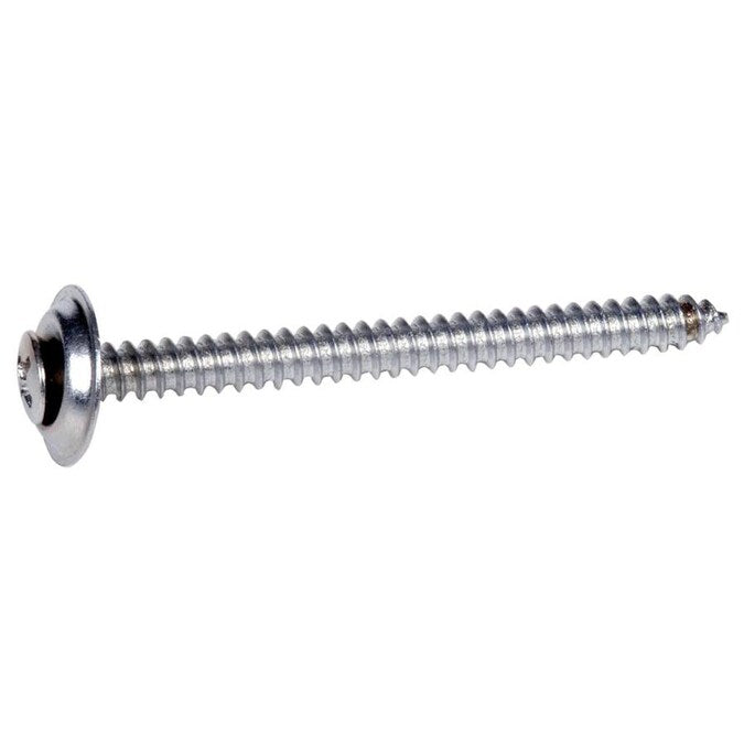 Hillman x 1-1/4-in Chrome Chrome Oval Trim Screws