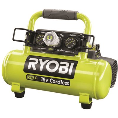 Ryobi One Plus 18V Cordless 1 Gal Portable Air Compressor (Tool Only) Damaged Box