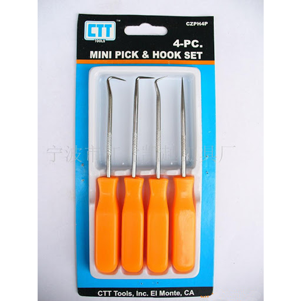 Cal Hawk 4 Piece Mini Pick and Hook Set
