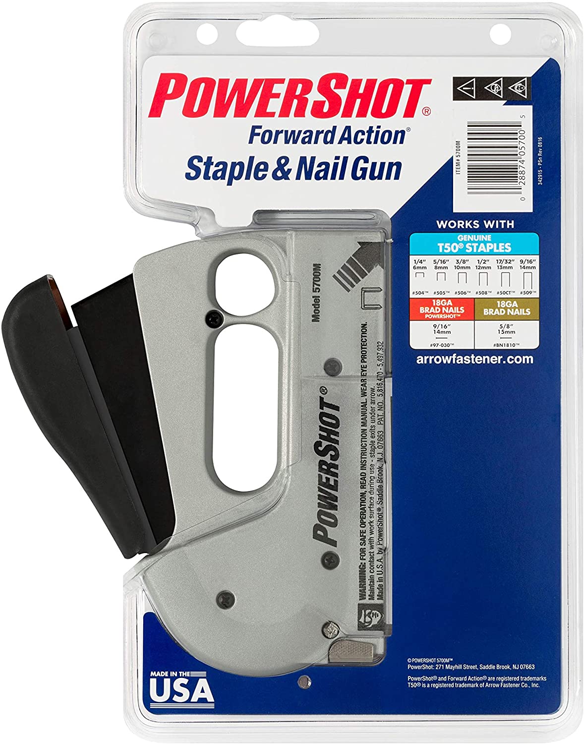 PowerShot Forward Action Staple & Nail Gun