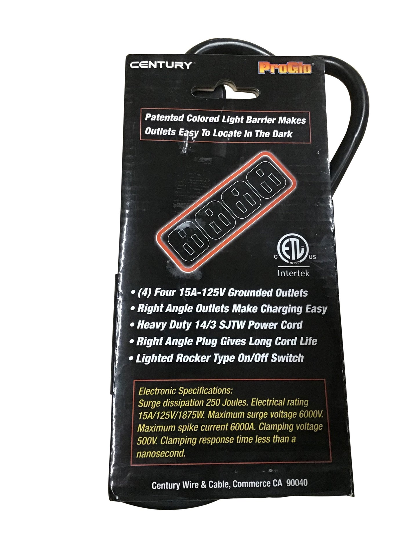 ProGlo Surge Strip-cables & cords-Tool Mart Inc.