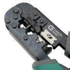 Ratchet modular plug crimper damaged package-electrical-Tool Mart Inc.