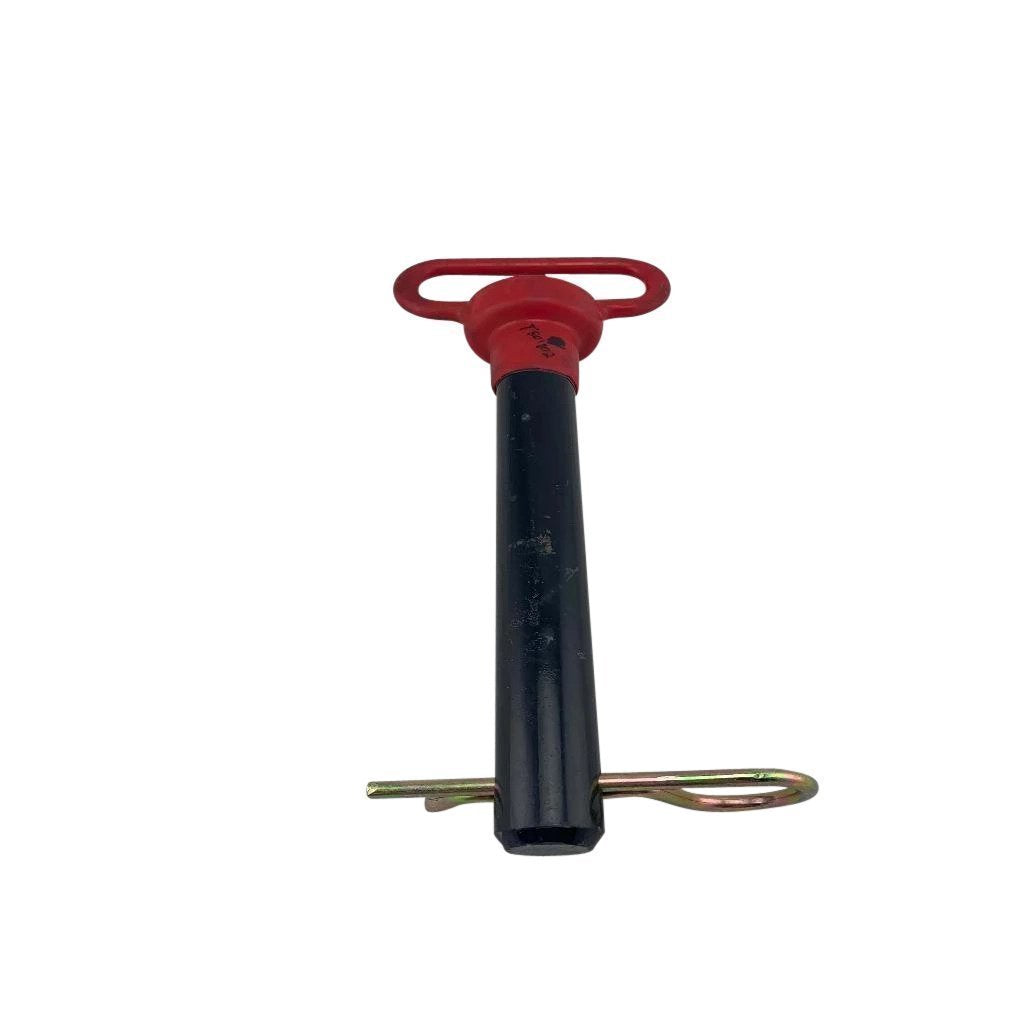 Red Handle Hitch With Hair Pin 1 1/4" x 8 1/2"-hitch pins & receivers-Tool Mart Inc.