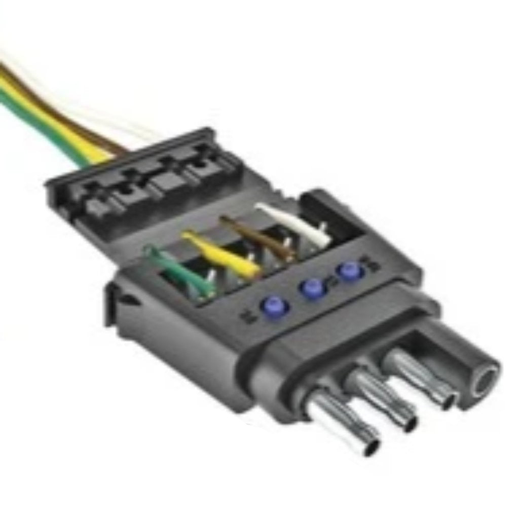 Reese Insta-Plug Kit 4 Wire Flat-electrical-Tool Mart Inc.