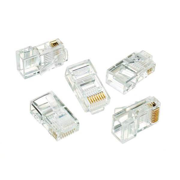 RJ-45 8-Position 8-Contact Category 5e Modular Plugs (50 per Pack)-electrical-Tool Mart Inc.
