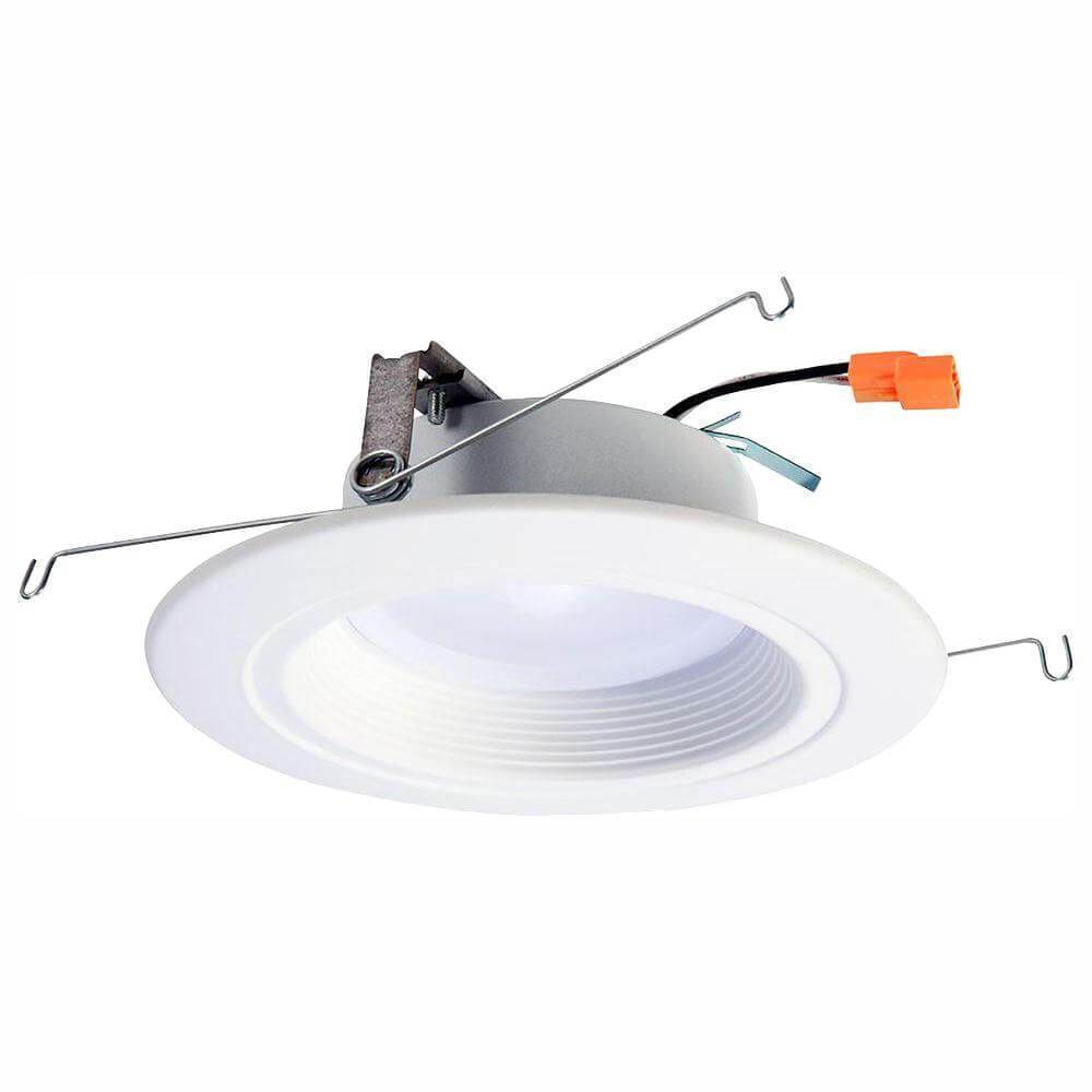RL 5 inch and 6 inch White Integrated LED Recessed Ceiling Light Fixture Retrofit Downlight Soft White Damaged Box-recessed fixtures-Tool Mart Inc.