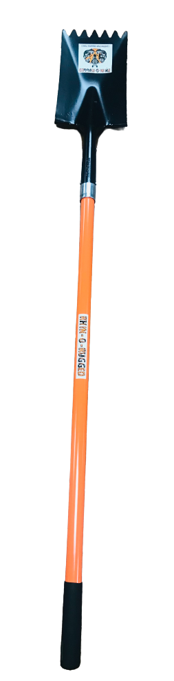 Rhin O Rugged Roofer Spade With 48 Inch Fiberglass Handle