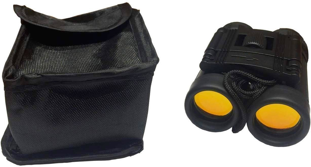 Ruby Lens Black Binoculars-hunting/fishing-Tool Mart Inc.