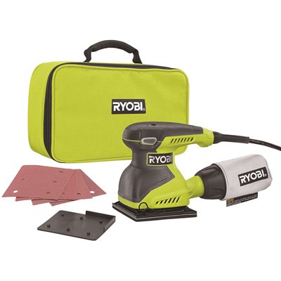 Ryobi 2 Amp Corded 1/4 Sheet Sander Damaged Box