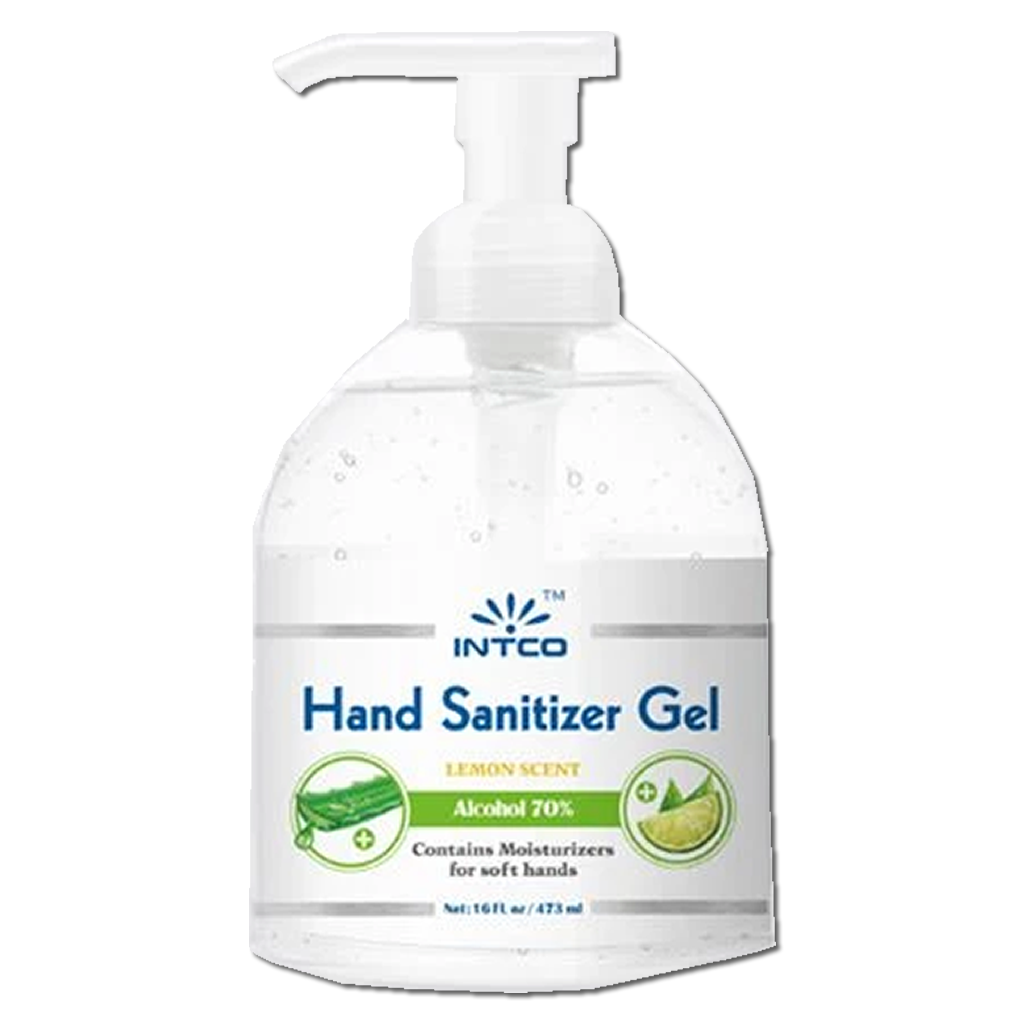 Intco Hand Sanitizer Gel 16oz