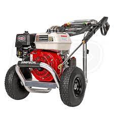 Simpson Professional ALH3425R 3600 PSI Gas Cold Water Aluminum Frame Pressure Washer w/ Honda GX Engine Refurbished