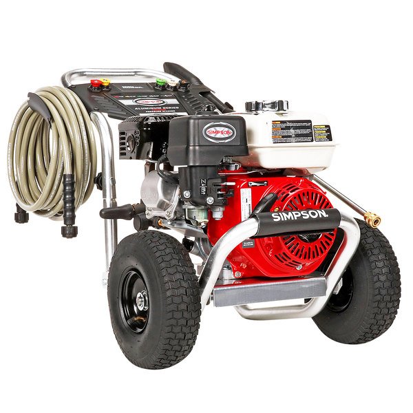 Simpson Professional ALH3425R 3600 PSI Gas  Cold Water Aluminum Frame Pressure Washer w/ Honda GX Engine Refurbished