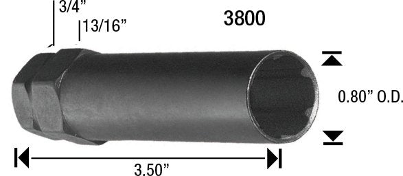 6 Spline Lug Nut Key Passenger Car- Damaged Box