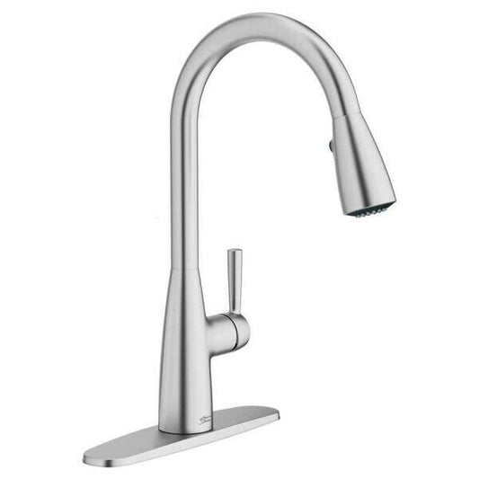Fairbury 2S Single Handle Pull Down Sprayer Kitchen Faucet in Stainless Steel Damaged Box