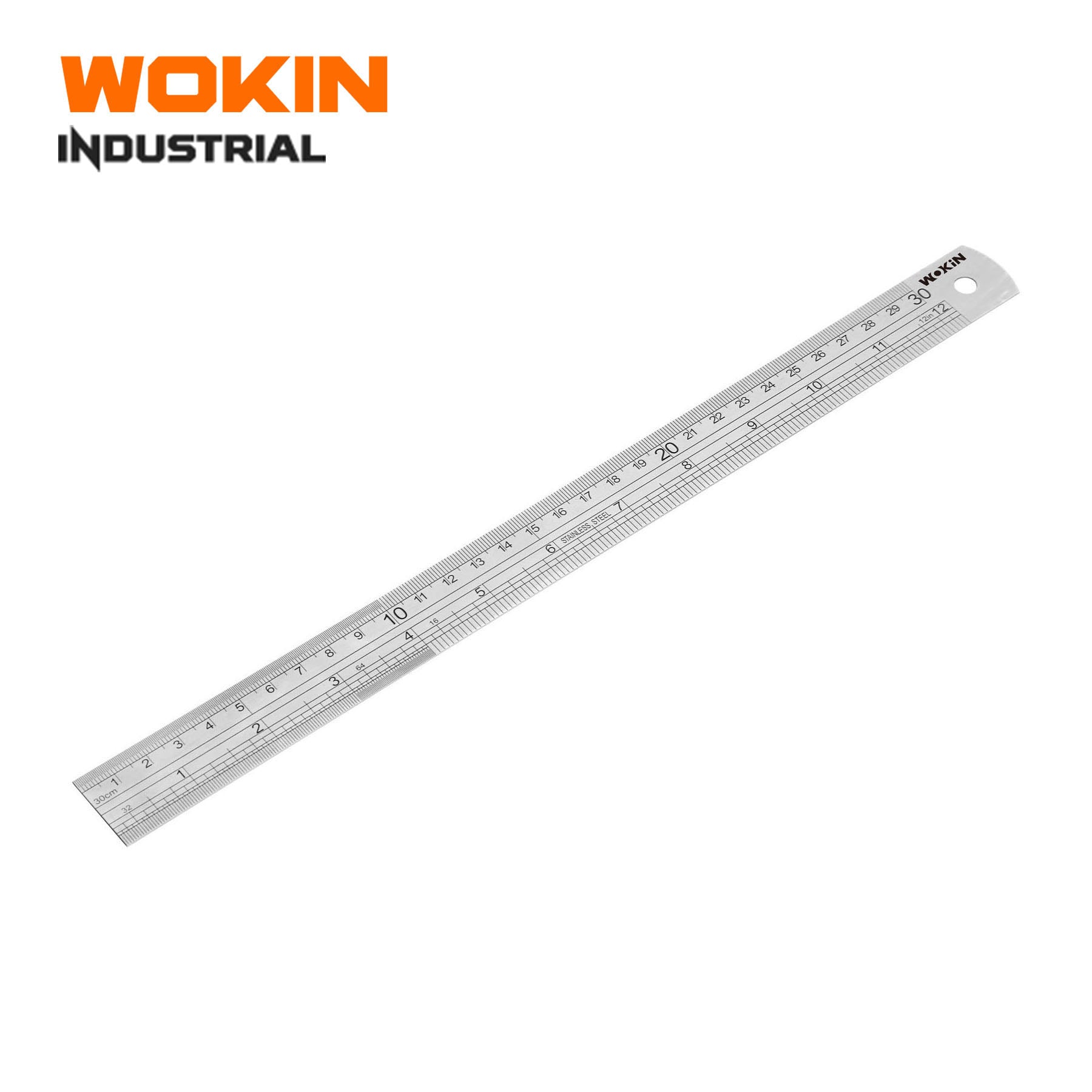 12 inch Stainless Steel Ruler | Esslinger