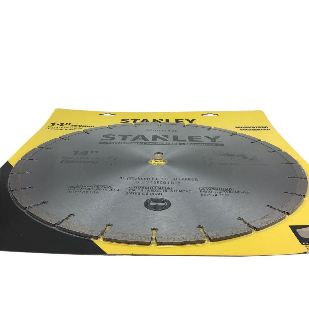 Stanley 14 Inch Segmented Diamond Blade-knives & cutting tools-Tool Mart Inc.