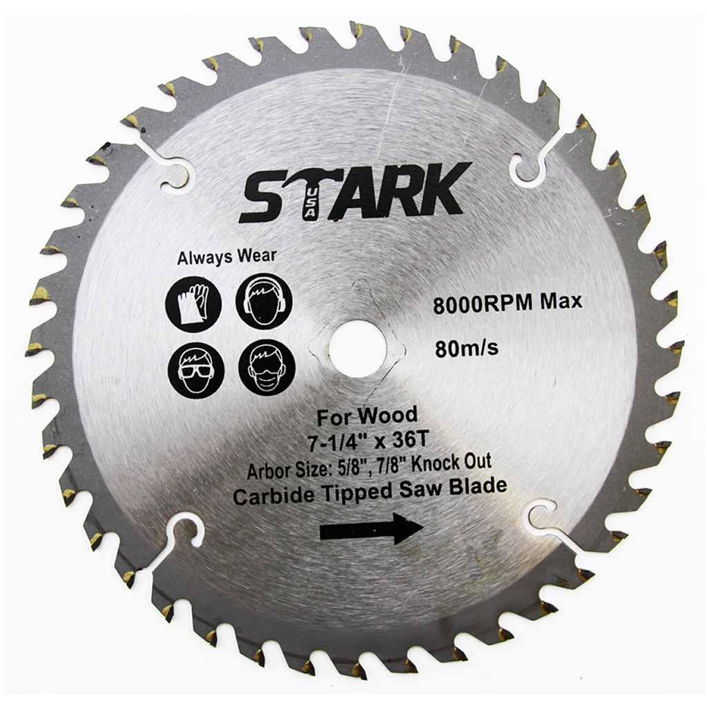 Stark 7 1 4inch 36 Tooth Saw Blade