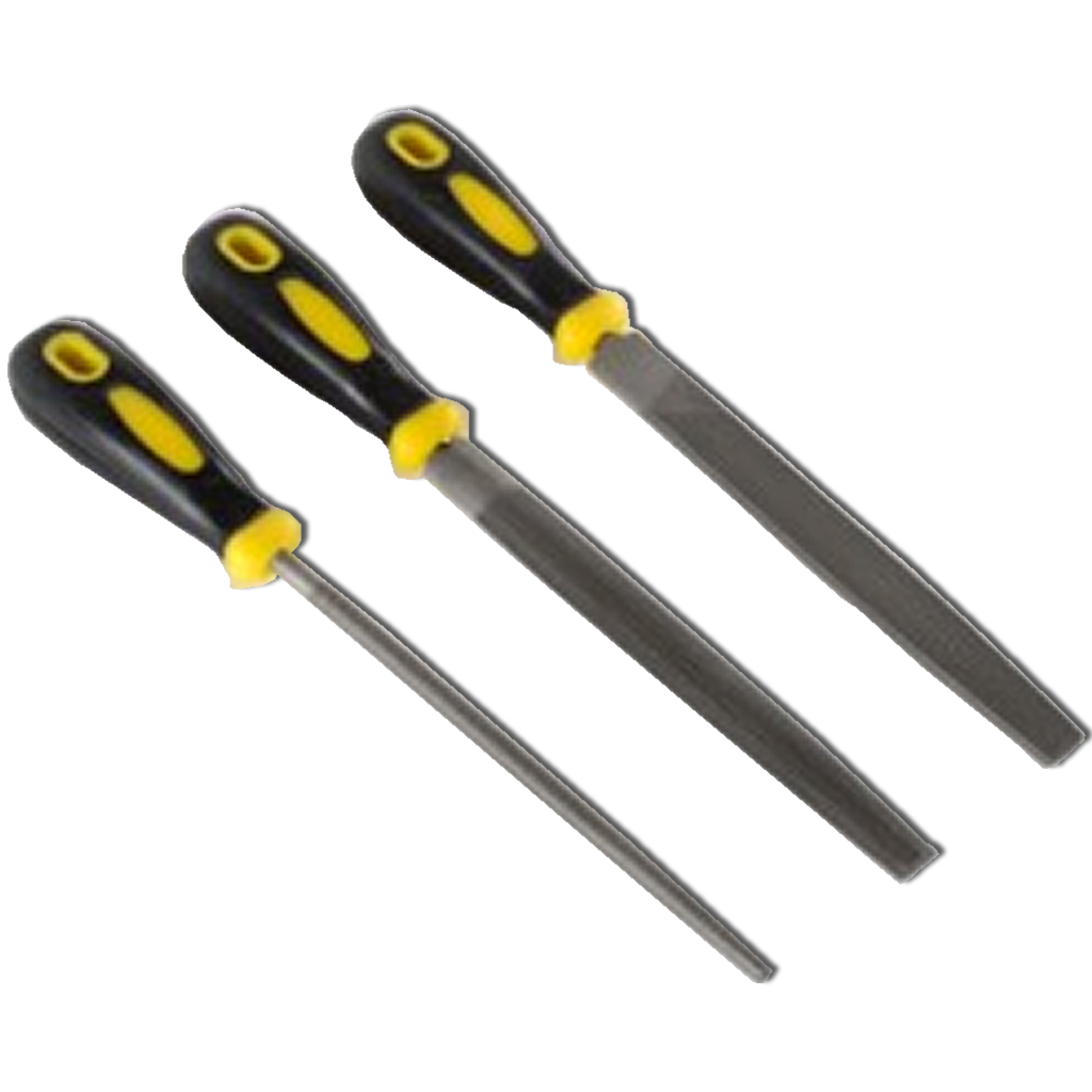 3 Piece Steel File Set